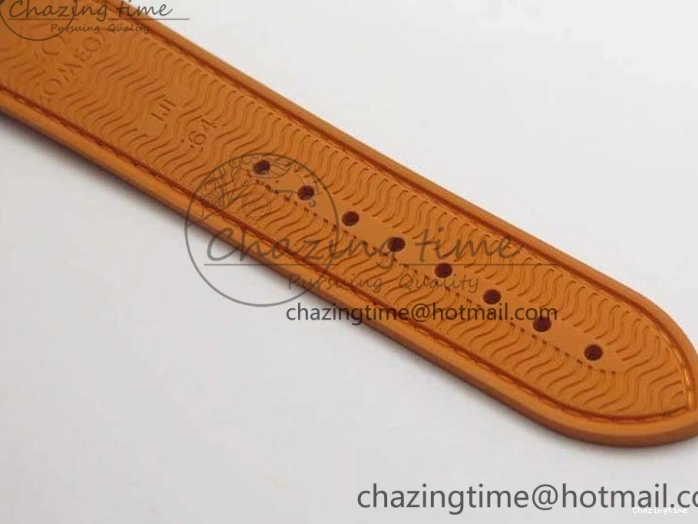 0109 UrbanStyle Planet Ocean Pro Orange Bezel 45mm OMF 1:1 Best Edition On Rubber Strap A8500 (Black Balance Wheel) 8138